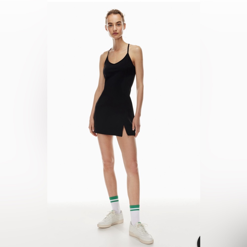 Aritzia TNA Court dress (black, sz med)